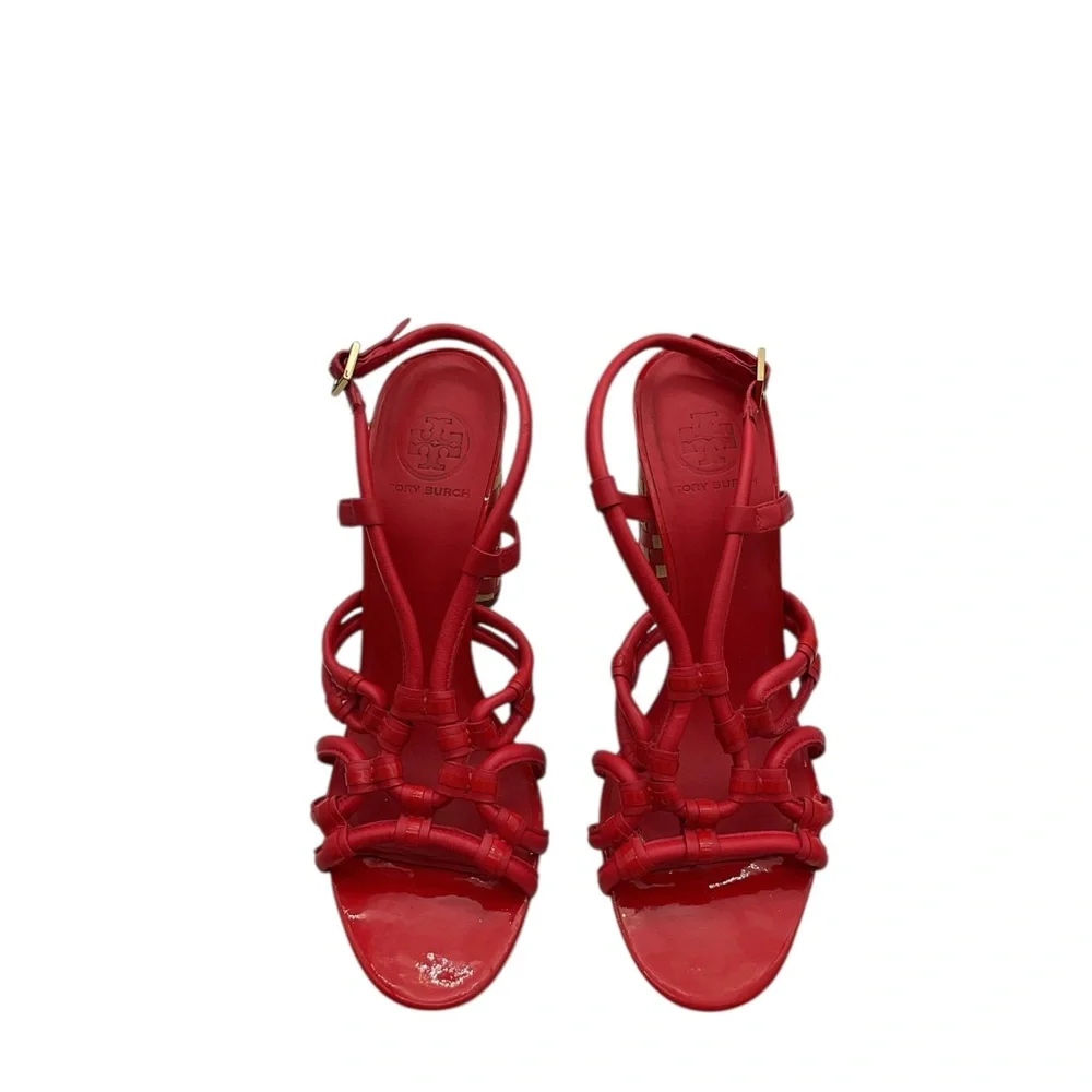Tory Burch‎ Lacey Red Women's Sandals size 10